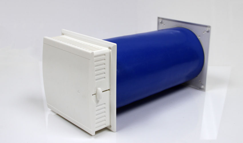 Condar noise insulated air supply ventilator